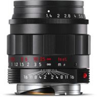 Adorama Leica Summilux-M 50mm f/1.4 ASPH Lens, Black Chrome Edition, Made in Germany 11688