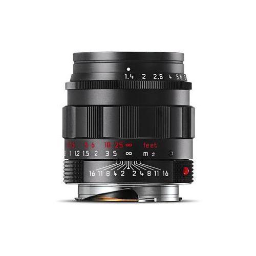  Adorama Leica Summilux-M 50mm f/1.4 ASPH Lens, Black Chrome Edition, Made in Germany 11688