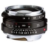 Adorama Voigtlander Nokton 35mm f/1.4 II Single Coated Leica M Mount Lens - Black BA347B