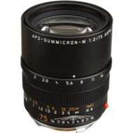 Adorama Leica 75mm f/2.0 APO-SUMMICRON-M Aspherical (6-Bit) Lens, USA - Black 11637