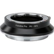 Adorama Fotodiox Pro Lens Adapter for Pentax K SLR Lens to Fujifilm G-Mount GFX Camera PK-GFX-PRO