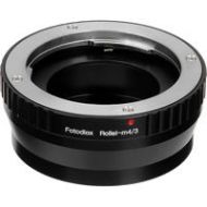 Adorama Fotodiox Lens Mount Adapter for Rollei 35 (SL35) SLR Lens to MFT Camera R35-MFT