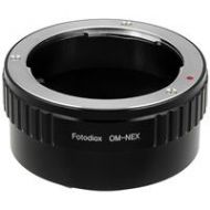 Adorama Fotodiox Lens Mount Adapter for Olympus Zuiko Lens to Sony Alpha E-Mount Camera OM35-SNYE