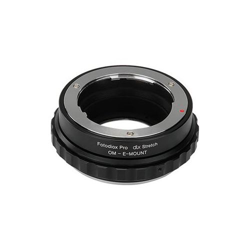  Adorama Fotodiox DLX Stretch Mount Adapter for Olympus Zuiko Lens to Sony E-Mount Camera OM-SNYE-DLX-STRETCH