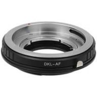 Adorama Fotodiox Mount Adapter for DKL Lens to Sony Alpha Mount Camera DKL-SN-P