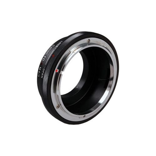  Adorama DLC Lens Mount Adapter for Mounting Canon FD Mount Lenses on Micro 4/3 Cameras DL-0821