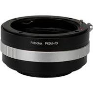 Adorama Fotodiox Lens Mount Adapter, Pentax K Mount (PKAF) D/SLR Lens to Fuji X Camera PKAF-FXRF