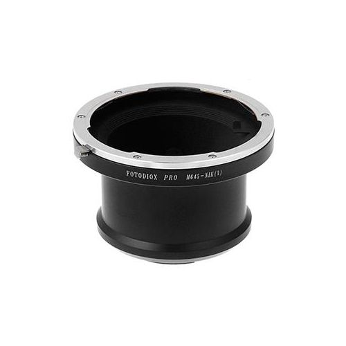  Adorama Fotodiox Pro Lens Mount Adapter for Mamiya 645 (M645) SLR Lens to Nikon 1 Camera M645-N1-PRO