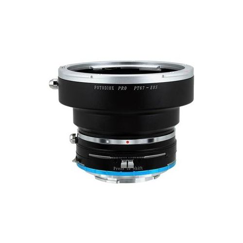  Adorama Fotodiox Pro Lens Mount Shift Adapter, P67/PK67 SLR Lens to Sony Alpha E Camera P67-EOS-SNYE-PRO-SHIFT