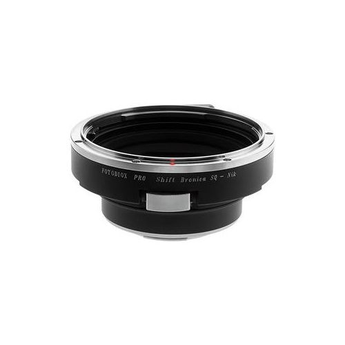  Adorama Fotodiox Pro Lens Shift Adapter for Bronica SQ Lens to Nikon F Mount Camera SQ-NIKF-PRO-SHIFT