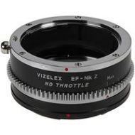 Adorama Fotodiox Vizelex ND Throttle Lens Adapter, Canon EF/EF-S Lens to Nikon Z Camera EOS-NIKZ-PRO-NDTHRTL