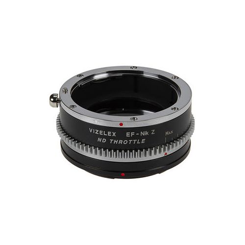  Adorama Fotodiox Vizelex ND Throttle Lens Adapter, Canon EF/EF-S Lens to Nikon Z Camera EOS-NIKZ-PRO-NDTHRTL