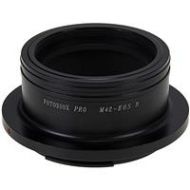 Adorama Fotodiox Pro Lens Mount Adapter for M42 Screw Mount SLR Lens to Canon RF Camera M42-EOSR-PRO