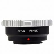 Adorama Kipon Adapter For PentaAdapter For Pentacon 6 Bayonet Mount Lens to Nikon Camera PENTACON6-NIKON