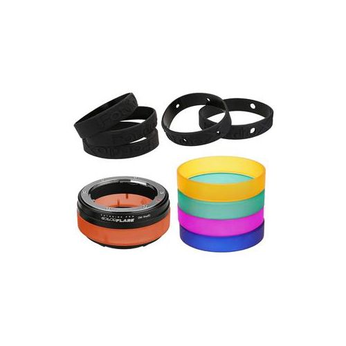  Adorama Fotodiox ArtFX ColorFlare Adapter for Olympus Zuiko Lens to Sony E-Mount Camera ARTFX-CLRFLR-OM35-SNYE