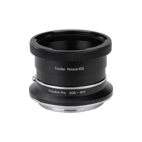  Adorama Fotodiox Pro Lens Mount Adapter, Pentacon 6 SLR Lens to Fujifilm GFX Camera P6-GFX-PRO