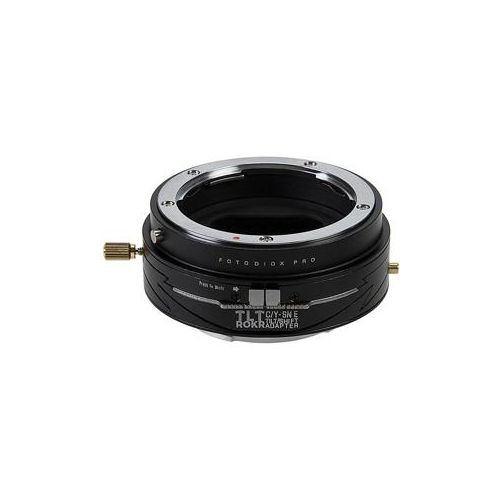  Adorama Fotodiox Pro TLT ROKR Tilt/Shift Adapter, CY SLR Lens to Sony Alpha E Camera CY-SNYE-TLTROKR