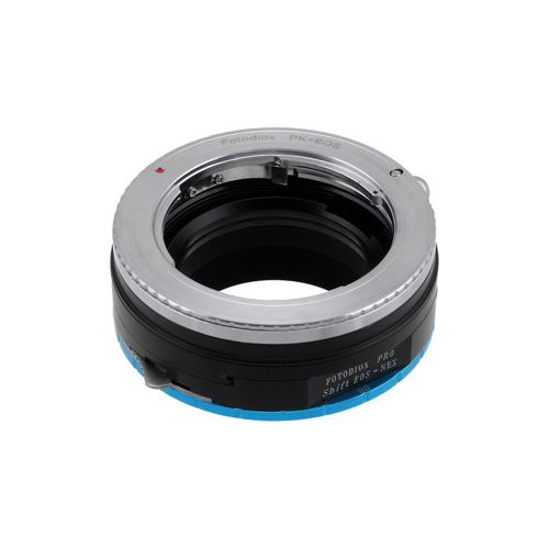  Adorama Fotodiox Pro Lens Shift Adapter, Pentax K SLR Lens to Sony Alpha E-Mount Camera PK-EOS-SNYE-PRO-SHIFT