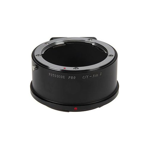  Adorama Fotodiox Pro Lens Mount Adapter, Contax/Yashica SLR Lens to Nikon Z-Mount Camera CY-NIKZ-PRO