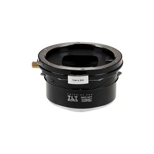  Adorama Fotodiox Lens Mount Adapter for Mamiya 645 Lens to Micro 4/3 Camera M645-MFT TLT