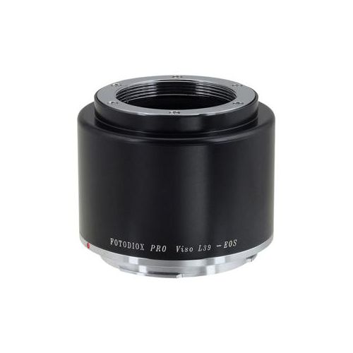  Adorama Fotodiox Pro Lens Mount Adapter, M39/L39 Visoflex Screw Lens to Canon EF, EF-S M39-VISO-EOS-PRO-FC10