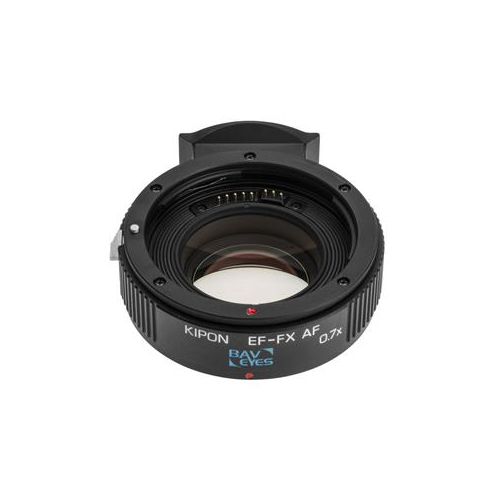  Adorama Kipon 0.7x Baveyes Lens Adapter for Canon EF/EF-S Lens to Fuji X Series Camera KP-LA-BE-FJX-EF-AF