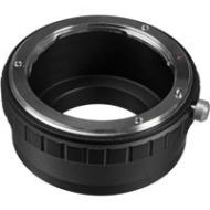 Adorama DLC Lens Mount Adapter f/Mounting Nikon F Mount Lenses on Micro 4/3 Cameras DL-0826