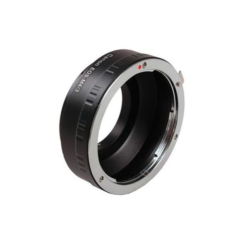  Adorama DLC Lens Mount Adapter for Mounting Canon EOs Mount Lenses on Micro 4/3 Cameras DL-0822