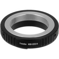 Adorama Fotodiox Lens Mount Adapter for M39/L39 Screw SLR Lens to Canon EF-M Camera M39-EOSM