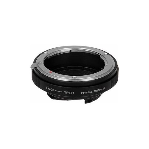  Adorama Fotodiox Mount Adapter for Nikon G Lens to Leica M Series Camera NK(G)-LM