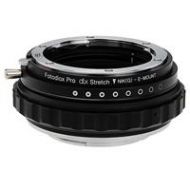 Adorama Fotodiox DLX Nikon F Mount G-Type Lens to MFT Mount Stretch Mount Adapter NIKG-MFT-DLX-STRETCH MCM