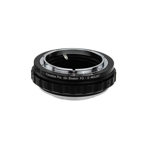  Adorama Fotodiox DLX Canon FD 35mm SLR Lens to Sony Alpha E-Mount Stretch Mount Adapter FD-SNYE-DLX-STRETCH MCM A