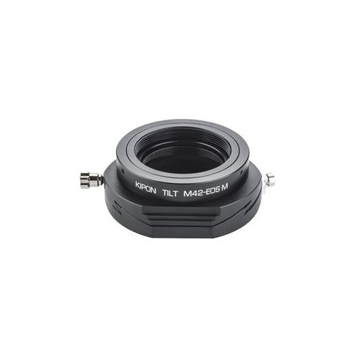  Adorama Kipon Tilt Lens Mount Adapter for Pentax M42 Mount Lens to Canon EOS M Camera KP-LA-T-EOSM-PXS