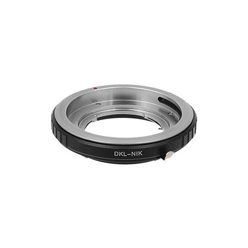  Adorama Fotodiox Mount Adapter for DKL Lens to Nikon F-Mount Camera DKL-NK-P