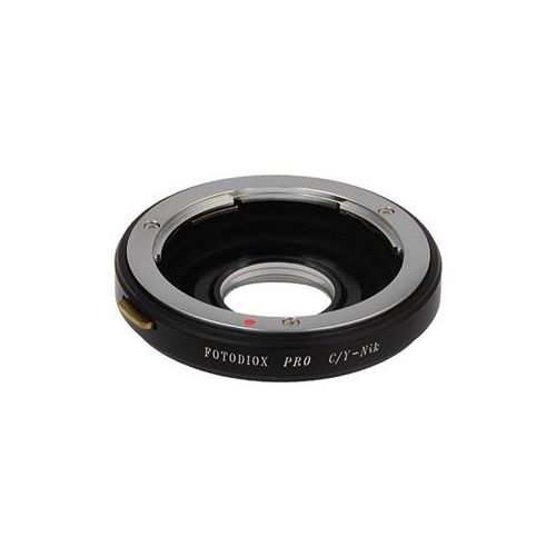  Adorama Fotodiox Mount Adapter for Contax/Yashica Lens to Nikon F Mount Camera C/Y-NK-G