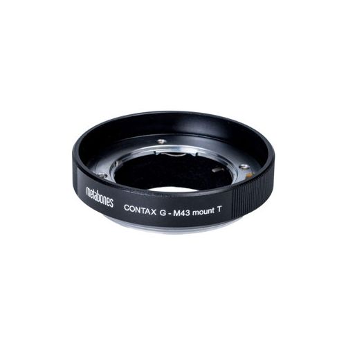  Adorama Metabones Contax G Lens to Micro Four Thirds Camera T Adapter, Black Matte MB_CG-M43-BT1