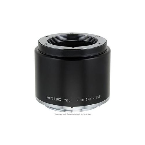  Adorama Fotodiox Mount Adapter for Visoflex L39 Lens to Nikon F-Mount Camera L39 (VISO)-NK-P