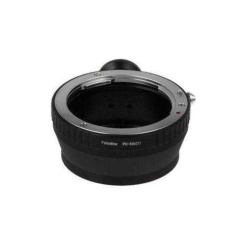  Adorama Fotodiox Lens Mount Adapter for Pentax K (PK) Lens to Nikon 1-Series Camera PK-N1