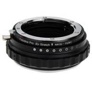 Adorama Fotodiox DLX Nikon F Mount G-Type Lens to Fujifilm X Stretch Mount Adapter NIKG-FXRF-DLX-STRETCH MCM