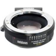 Adorama Metabones Sony A-Mount Lens to E-Mount Camera ULTRA Speed Booster, Matte Black MB_SPA-E-BM2