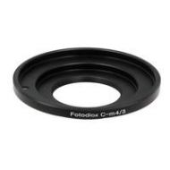 Adorama Fotodiox Lens Mount Adapter for C-Mount CCTV / Cine Lens to MFT Camera C-MFT