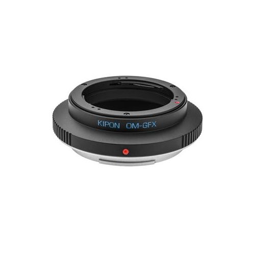  Adorama Kipon Adapter For Olympus OM Mount Lens to Fuji GFX Medium Format Camera OM-GFX