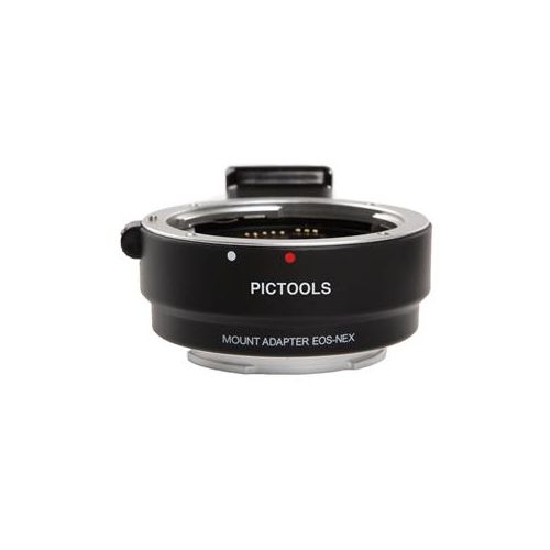  Adorama Pictools Lens Adapter for EF/EF-S Lenses to Sony E Mount PTEF-SE-AF