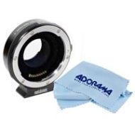 Adorama Metabones T Smart Adapter for Canon EF Lens to Micro 4/3ds W/Microfiber Cloth MB_EF-M43-BT2 A