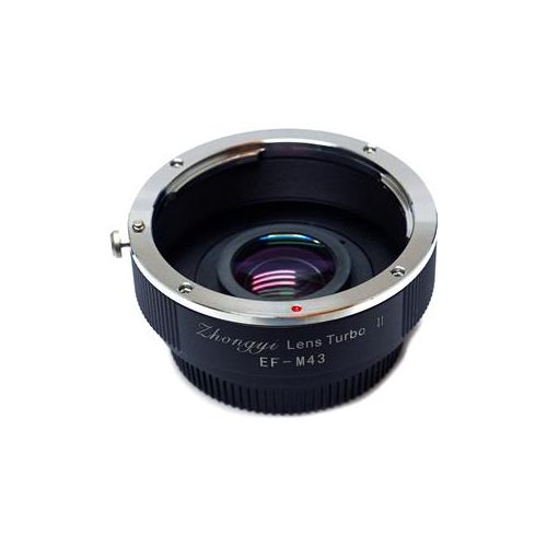  Adorama Mitakon Zhongyi Lens Turbo Adapter f/Canon EF - M43 Version II (M43 / MFT) MTKLTM2EFM43