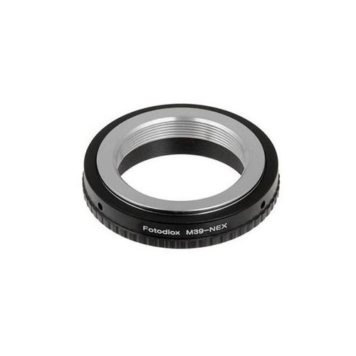  Adorama Fotodiox Lens Mount Adapter for M39/L39 Screw Lens to Sony Alpha E-Mount Camera M39-SNYE