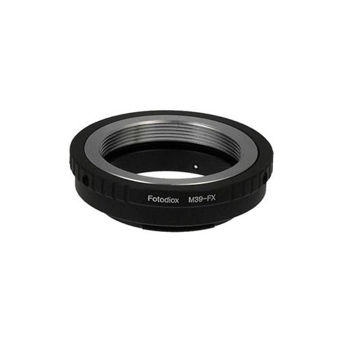  Adorama Fotodiox Lens Mount Adapter, M39/L39 Screw SLR Lens to Fuji X-Series Camera M39-FXRF