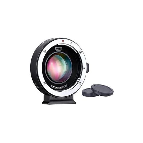  Adorama Commlite EF Lens to M4/3 Mount Adapter, Electronic Iris/AF/0.71x Speed Booster CM-AEF-MFT-BOOSTER