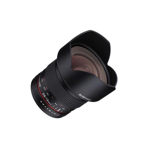  Adorama Samyang 10mm f/2.8 ED AS NCS CS Lens for Samsung NX Mount, Manual Focus SY10M-NX