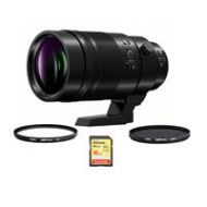 Adorama Panasonic G Leica DG Elmarit 200mm f/2.8 Aspherical Power OIS Lens W/Filter Kit H-ES200 F